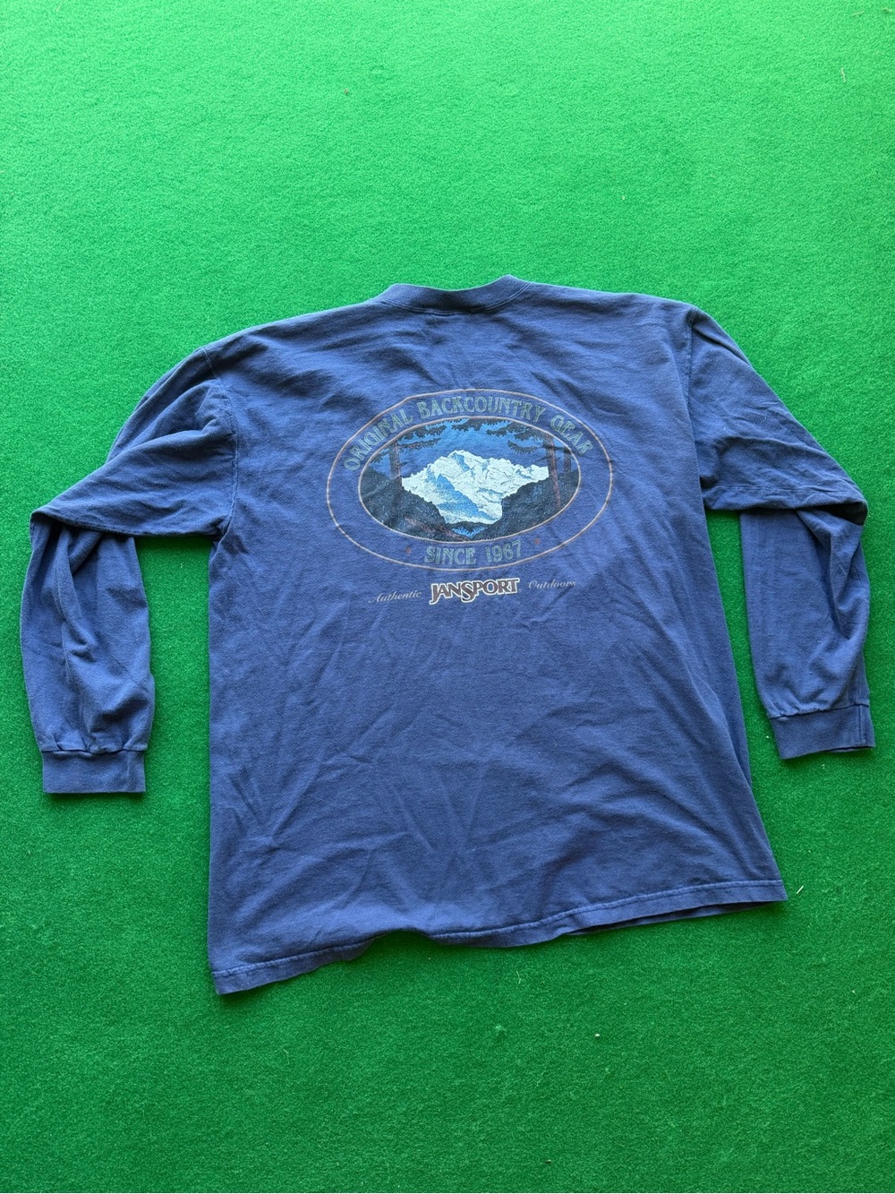 Men’s XXL 90s Vintage Jansport Longsleeve T Shirt